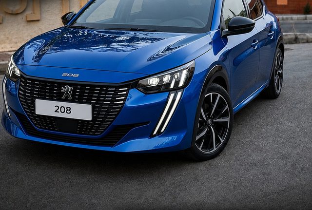 Peugeot 208 bleue de SN Coches